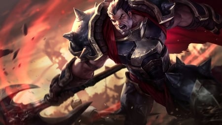 Darius Updated Splash At - darius, LoL, league of legends, noxus