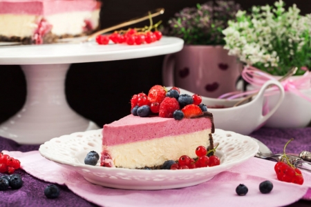 ♥ - yummy, abstract, cake, sweet