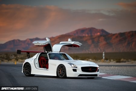 Mercedes-Benz SLS AMG - sls, car, amg, mercedes benz