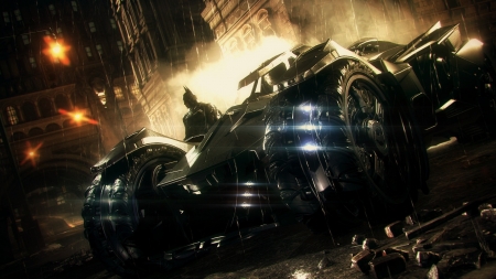 Batman - Arkham City - vehicles, batman, 3d, bat mobile, arkham city, dc comics, cg