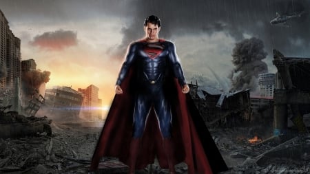 Man of steel - Superman, Marvel, Hero, DC