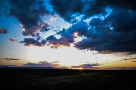 Shining Sky - Sunset, Beautiful, Shining, Sky, Romanian