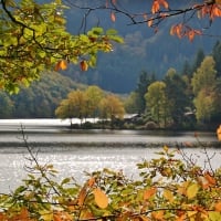 Lake with Lake House