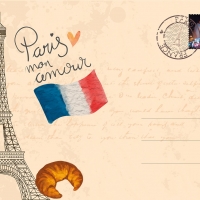 Greeting Card from Paris