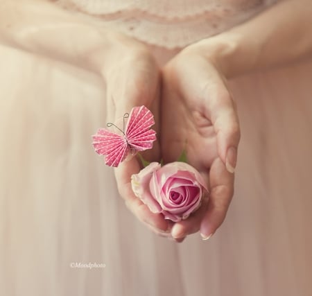 â™¥ - photography, flower, pink, abstract