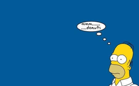 mmm....dounts - the simpsons, homer, cartoons, animation