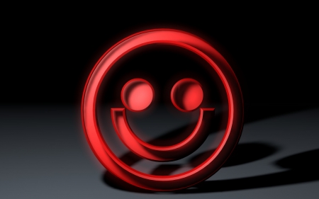 Happy - smile, emoticon, smiley face, happy