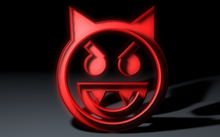 Angry - face, angry, emoticon, red