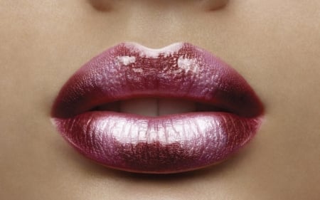 Pink - mouth, lips, woman, pink, lipstick