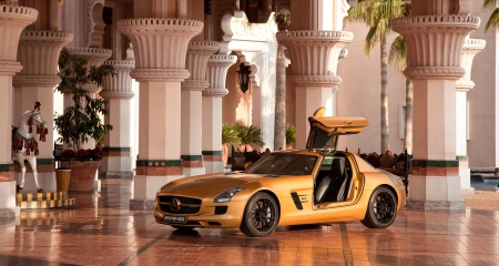 Mercedes-Benz SLS AMG - amg, sls, car, mercedes benz