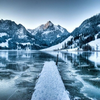 	icy landscape