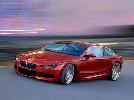 BMW 545 coupe - bmw, concept