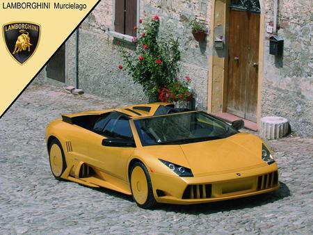 Lamborghini Murcielago - tuned, yellow, lambo