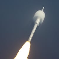 Ares 1 X Rocket Lifts Off