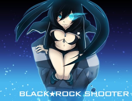 black rock shooter  - vocaloid, black rock shooter