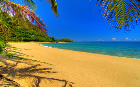 Beautiful Beach - beach, sky, landscape