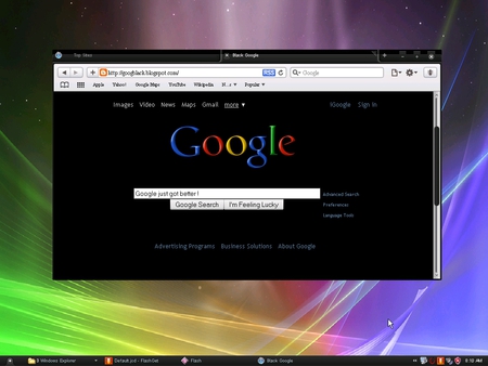 Google Black  - google black, cool google