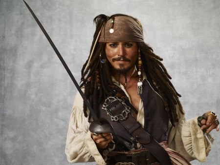 Pirates of The Caribbean - actors, pirates, celebrities, sword, duel