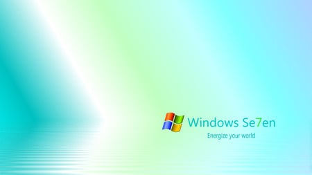 Energize Your World - computer, windows 7, abstract, blue