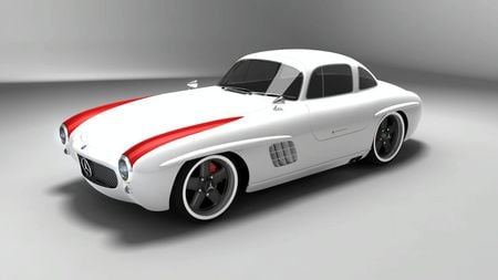 Mercedes 300sl  - merc, car