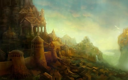 City - architecture, diablo 3