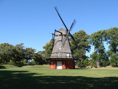 Windmill in Copenhagen, Denmark - windmill in copenhagen, architecture of copenhagen