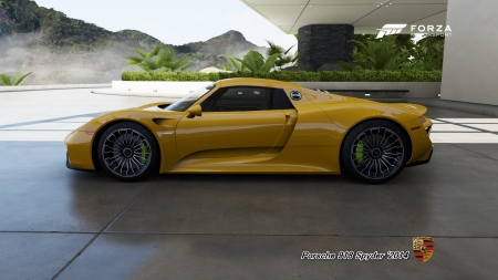 Porsche 918 Spyder '2014 - 360, 2014, horizon, xbox one, 6, video game, one, motorsport, racing, 918, 918 spyder, car, game, microsoft studios, xbox 360, motorsport 6, xbox, 5, 14, turn 10 studios, forza, motorsport 5, 1920x1080, 4, porsche