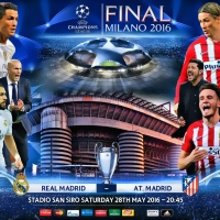 REAL MADRID - ATLETICO MADRID CHAMPIONS LEAGUE FINAL 2016