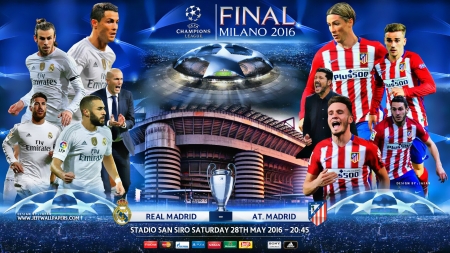 Real Madrid Atletico Madrid Champions League Final 2016