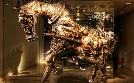 steampunk horse