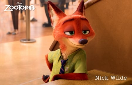 Zootopia (2016) - zootopia, animation, movie, orange, disney, fox, green