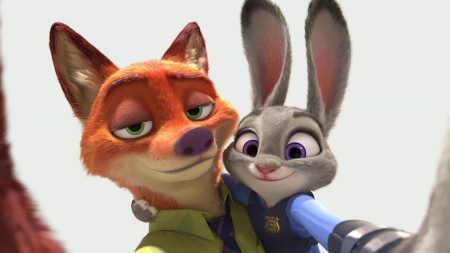 Zootopia (2016) - animation, rabbit, nick, fox, zootopia, bunny, judy, movie, disney