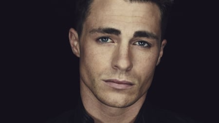 Colton Haynes - face, black, colton haynes, actor, man