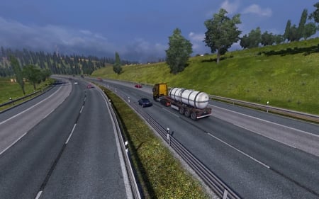 Euro Truck Simulator 2 - Euro Truck Simulator, road, Euro Truck Simulator 2, trucks, trucking, PC, Simulator, gaming, video game