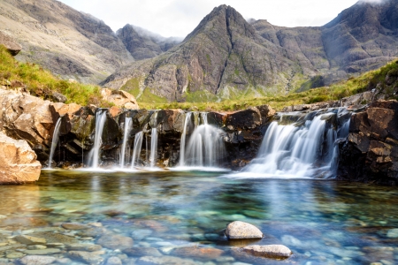 Waterfalls - water, nature, waterfall, beautiful