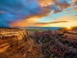 On the Edge of Daybreak, Colorado