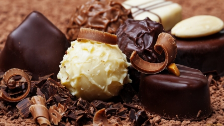 Chocolate - food, sweets, Chocolate, white Chocolate