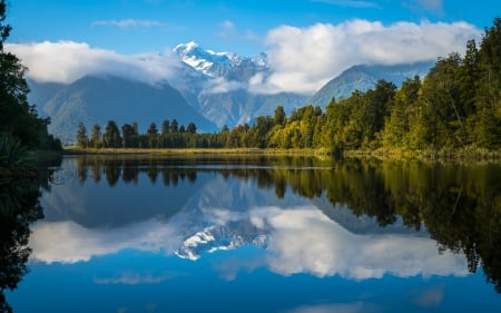 Beautiful Nature Scenery! - landscape, lake, mountains, nature