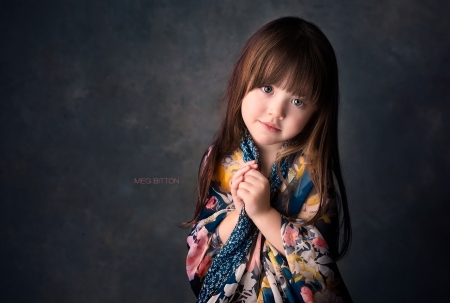 Pretty please! - meg bitton, please, girl, blue, hand, child, copil, black