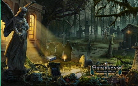 Grim Facade 7 - Monster in Disguise01 - fun, puzzle, cool, hidden object, video games