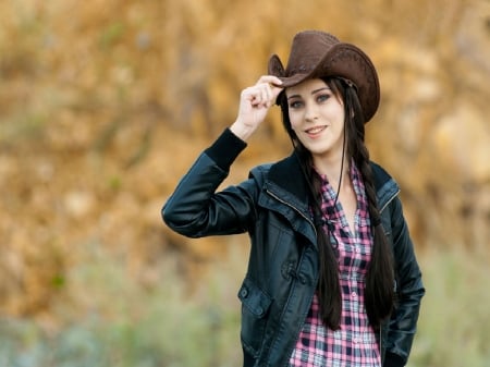 Cowgirl Friendly.. - girls, women, style, fun, models, female, cowgirl, fashion, boots, brunettes, western, saddles, barns