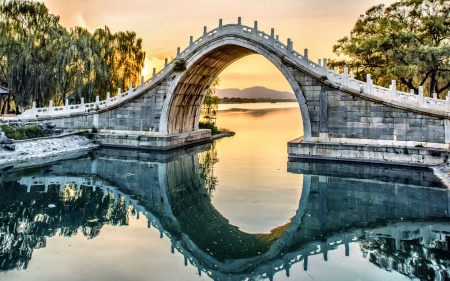 Belt Bridge F1 - wide screen, china, photography, cityscape, bejing, beautiful, scenery, architecture, photo, bridge