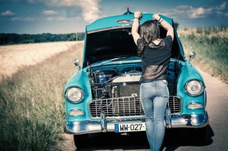 Check Under The Hood - classic, gm, jeans, model