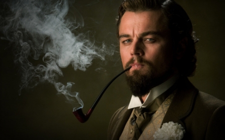 Django Unchained (2012) - django unchained, film, movie, actor, monsieur, leonardo di caprio, 2012, calvin j candie