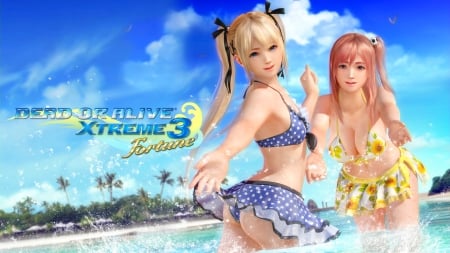 DEAD OR ALIVE Xtreme3 Fortune - marie rose, dead or alive xtreme3, koei tecmo, playstation vita, venus, honoka, dead or alive, playstation 4, ps4, fortune