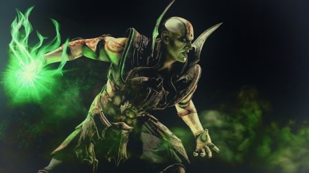 Quan Chi - fantasy, Quan Chi, warrior, art