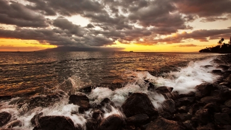 Amazing Place - beach, ocean, sea, clouds