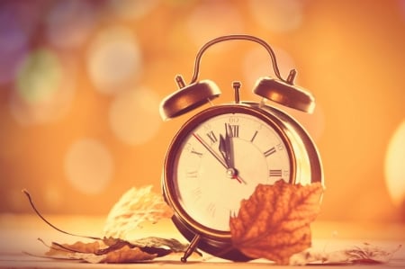 ♥ - abstract, clock, leaf, time