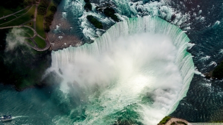 Niagara Falls - water, America, landscape, World Famous, river, nature, waterfall, Canada, Niagara Falls