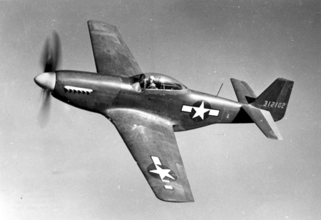 North American P-51 Mustang - World War Two, United States Air Force, P 51 Mustang, Fighter Aircraft